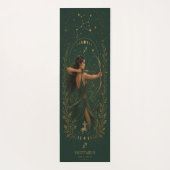 Sagittarius-Sternzeichen-Zeltyogamatte Yogamatte (Rückseite)