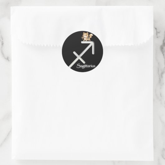 Sagittarius Sticker (Tasche)