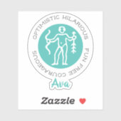 Sagittarius-Sticker Aufkleber (Blatt)