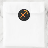 Sagittarius-Sticker Runder Aufkleber (Tasche)