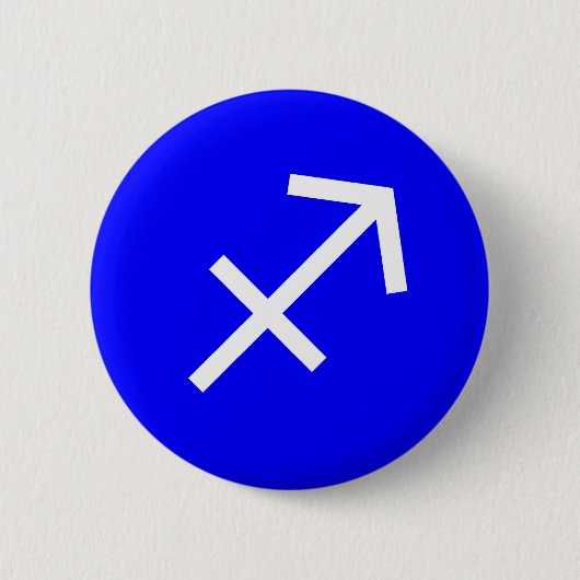 Sagittarius-Symbol Button (Vorderseite)