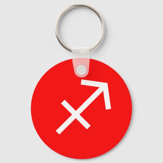 Sagittarius-Symbol Schlüsselanhänger (Vorderseite)