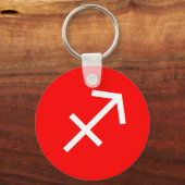 Sagittarius-Symbol Schlüsselanhänger (Vorderseite)