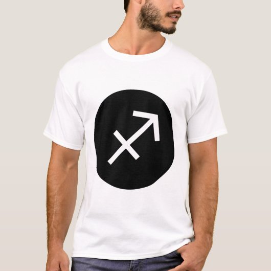 Sagittarius-Symbol T-Shirt (Vorderseite)