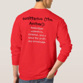 Sagittarius T - Shirt (Rückseite)
