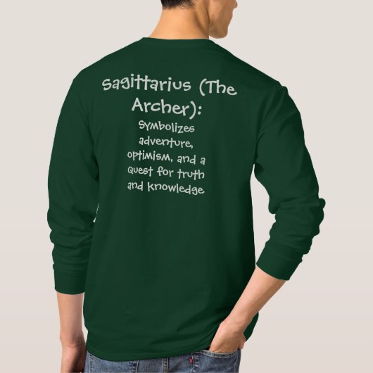 Sagittarius T - Shirt (Rückseite)