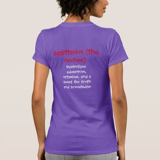 Sagittarius T - Shirt (Rückseite)