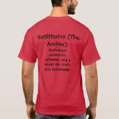 Sagittarius T - Shirt (Rückseite)
