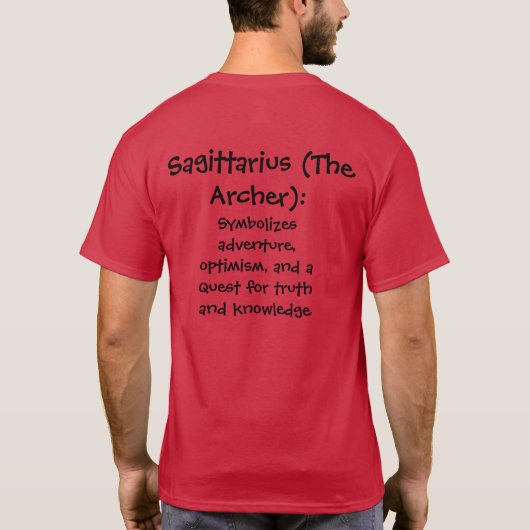 Sagittarius T - Shirt (Rückseite)