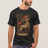 Sagittarius - T - Shirt Celestial Zodiac Art (Vorderseite)