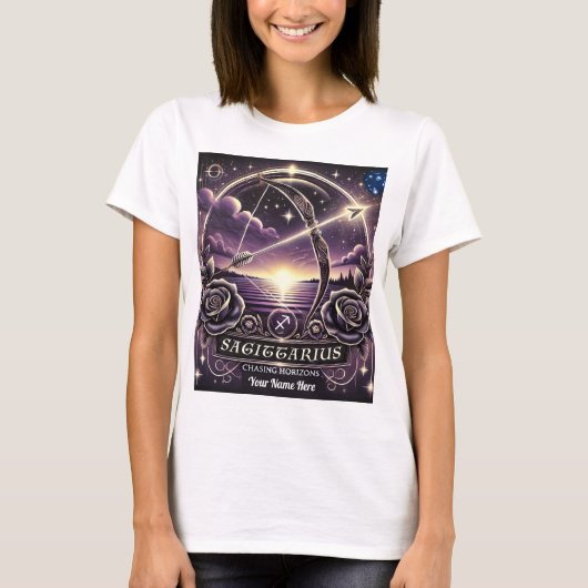 Sagittarius T - Shirt "Chasing Horizons" (Vorderseite)