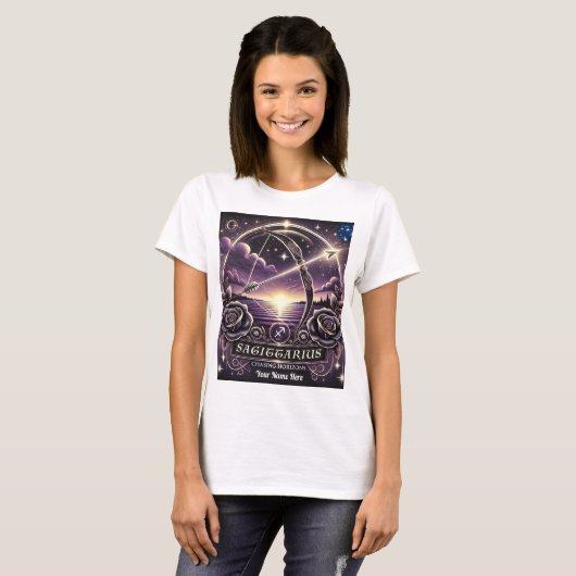 Sagittarius T - Shirt "Chasing Horizons" (Vorne ganz)