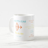 Sagittarius-Tasse Kaffeetasse (Vorderseite Links)