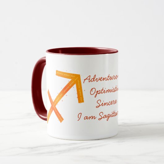 Sagittarius-Tasse Tasse (Vorderseite Links)