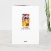 SAGITTARIUS, TEMPERANCE TAROT ZODIAC GEBURTSTAG KARTE (Rückseite)