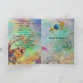 SAGITTARIUS, TEMPERANCE TAROT ZODIAC GEBURTSTAG KARTE (Innenseite)