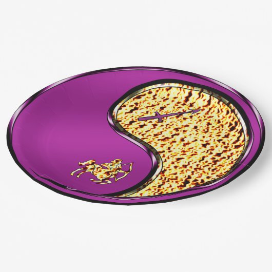 Sagittarius the Archer Pappteller (Schrägansicht)