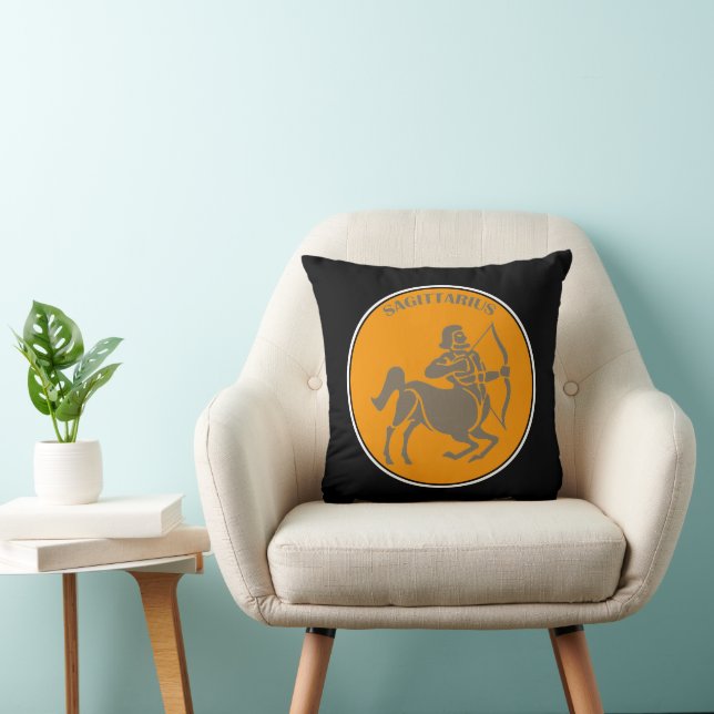 Sagittarius Throw Pillow Kissen (Stuhl )