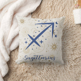 Sagittarius Throw Pillow Kissen