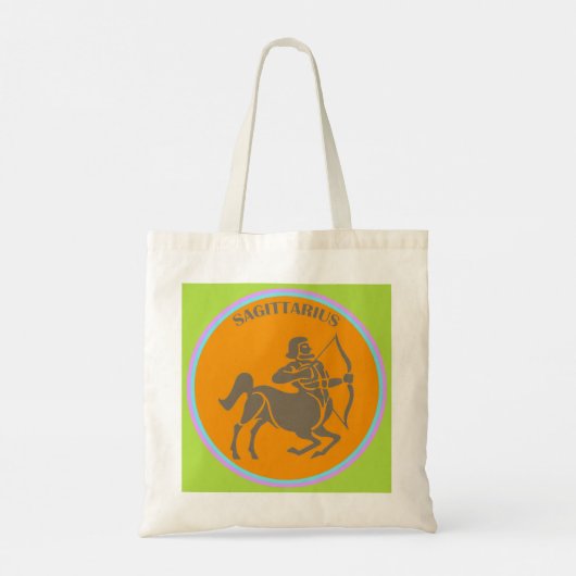 Sagittarius Tote Bag Tragetasche (Rückseite)