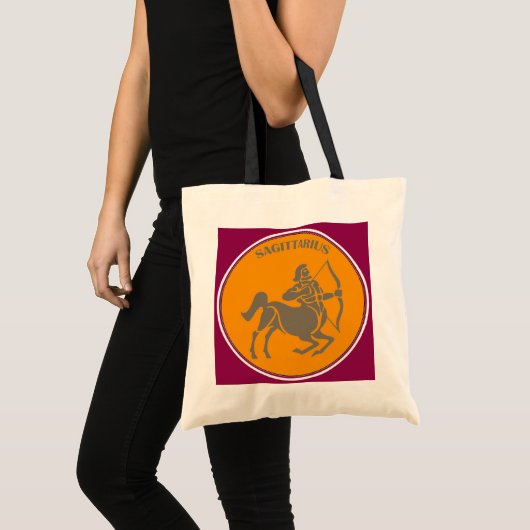Sagittarius Tote Bag Tragetasche (Vorderseite (Produkt))