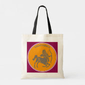 Sagittarius Tote Bag Tragetasche (Rückseite)