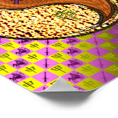 Sagittarius und Holzaffe Poster (Ecke)