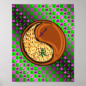 Sagittarius und Holzziege Poster (Vorne)