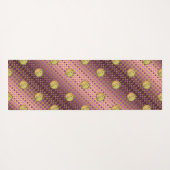 Sagittarius und Metalldrache Yogamatte (Rückseite (Horizontal))