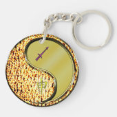 Sagittarius und Metalle Schlüsselanhänger (Rückseite)