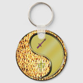 Sagittarius und Metalle Schlüsselanhänger (Rückseite)