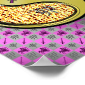 Sagittarius und Metallkaninchen Poster (Ecke)