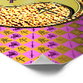 Sagittarius und Metallpferd Poster (Ecke)