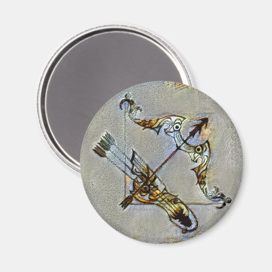 Sagittarius Venice Magnet (Vorderseite/Rückseite)