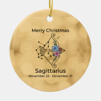 Sagittarius Vintag Inspirierte Weihnachtsschmuck