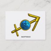 SAGITTARIUS VISITENKARTE (Rückseite)