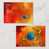 SAGITTARIUS VISITENKARTE (Vorne/Hinten)