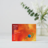 SAGITTARIUS VISITENKARTE (Stehend Vorderseite)