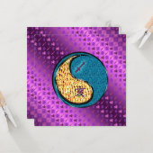 Sagittarius & Water Boar Karte (Vorderseite/Rückseite Beispiel)