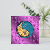 Sagittarius & Water Rooster Karte (Stehend Vorderseite)