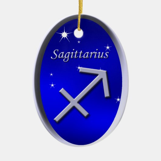 Sagittarius Weihnachtsschmuck (Vorne)