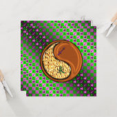 Sagittarius & Wood Goat Karte (Vorderseite/Rückseite Beispiel)
