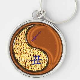 Sagittarius & Wood Ox Schlüsselanhänger