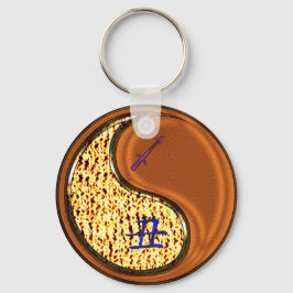 Sagittarius & Wood Ox Schlüsselanhänger