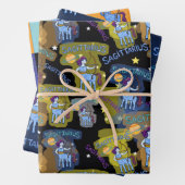 Sagittarius Wrapping Paper Flat Sheet Set 3 Geschenkpapier Set (Beispiel)