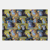 Sagittarius Wrapping Paper Flat Sheet Set 3 Geschenkpapier Set (Vorderseite)
