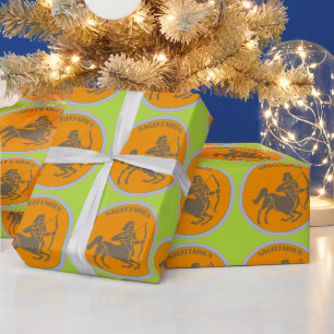 Sagittarius Wrapping Paper Geschenkpapier