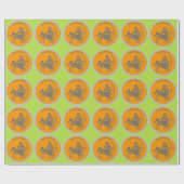 Sagittarius Wrapping Paper Geschenkpapier (Flach)
