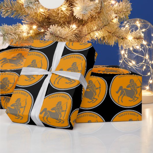 Sagittarius Wrapping Paper Geschenkpapier (Feiertage)