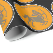 Sagittarius Wrapping Paper Geschenkpapier (Rolleneckpunkt)